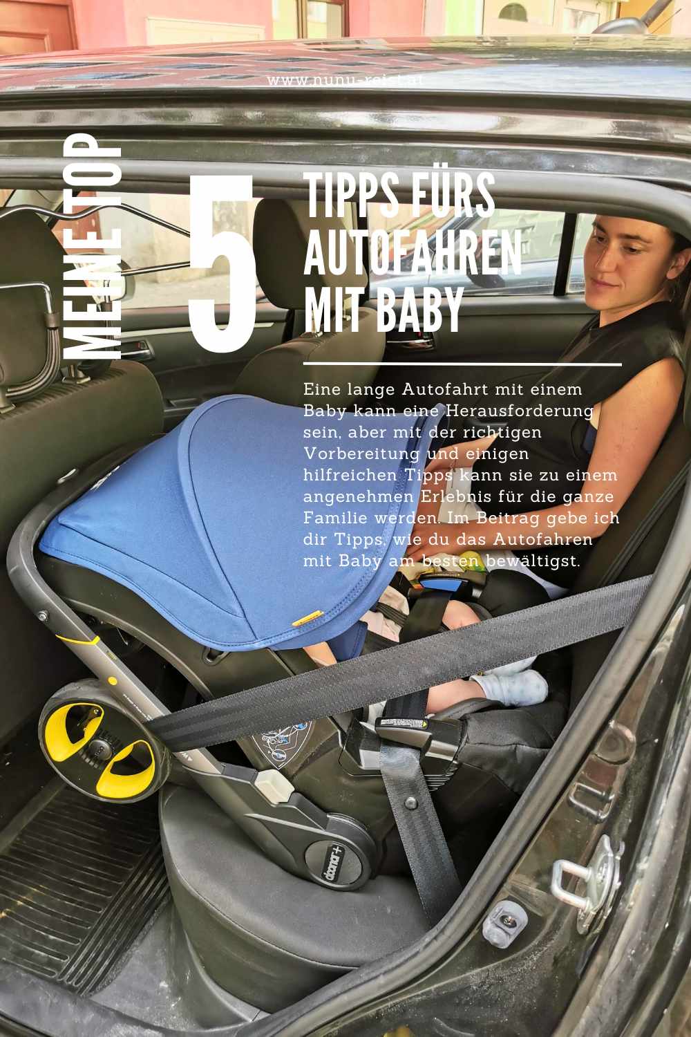 Lange Autofahrt mit Baby Tipps