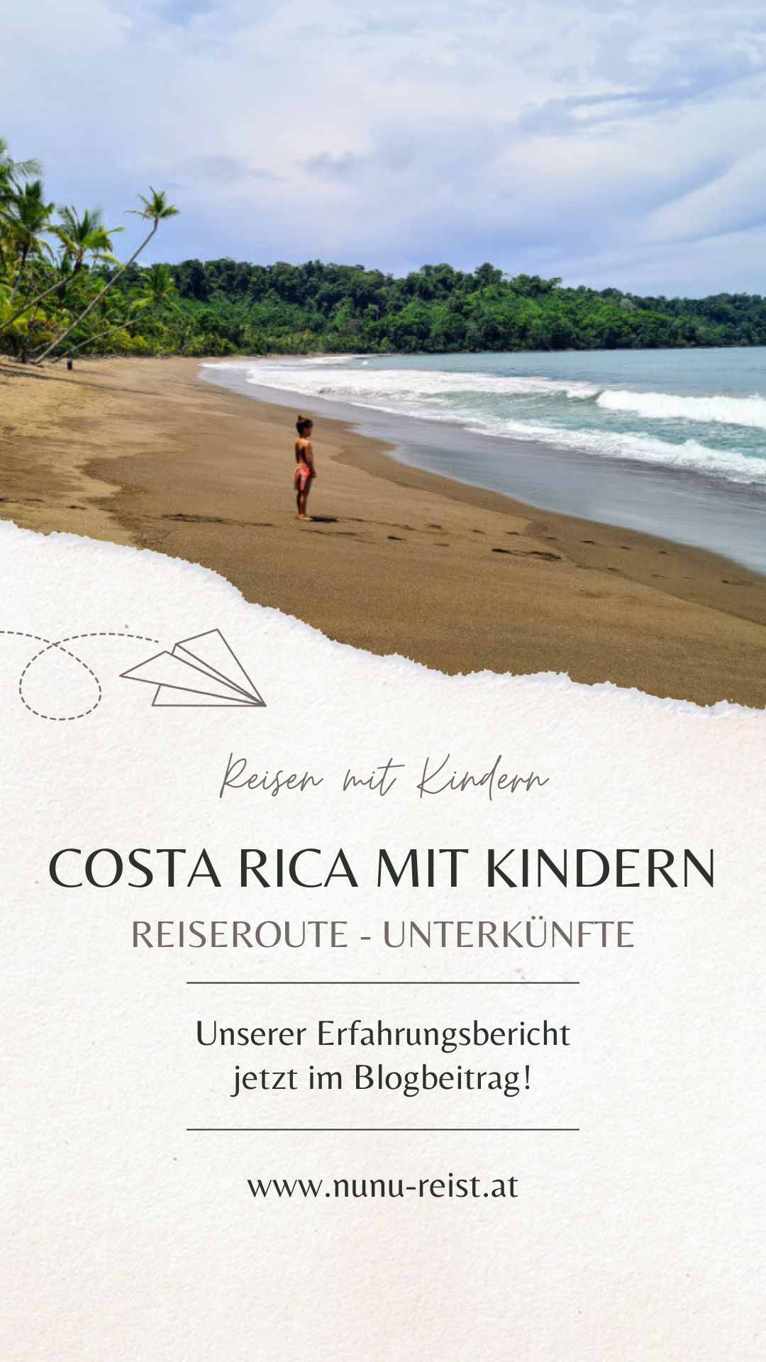 Costa Rica mit Kindern - Reiseroute