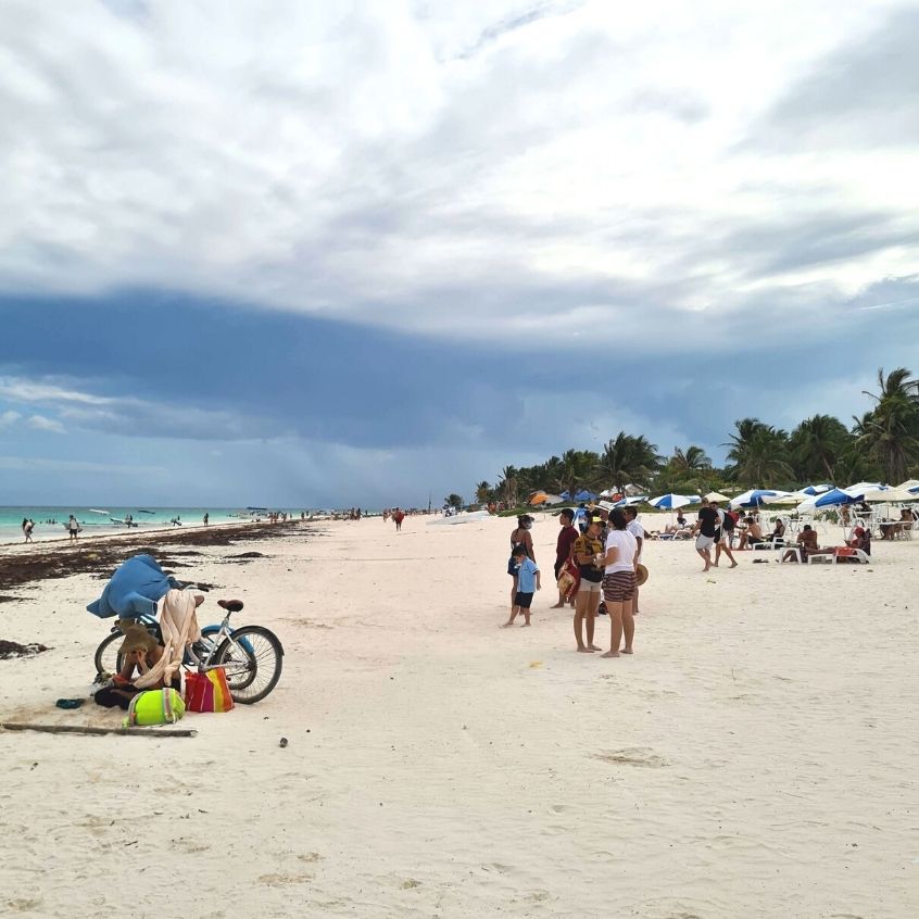 Öffentlicher Strand Tulum