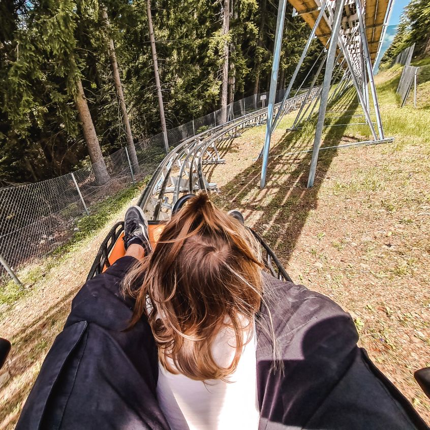 Sommerrodelbahn St. Corona NÖCard Kind