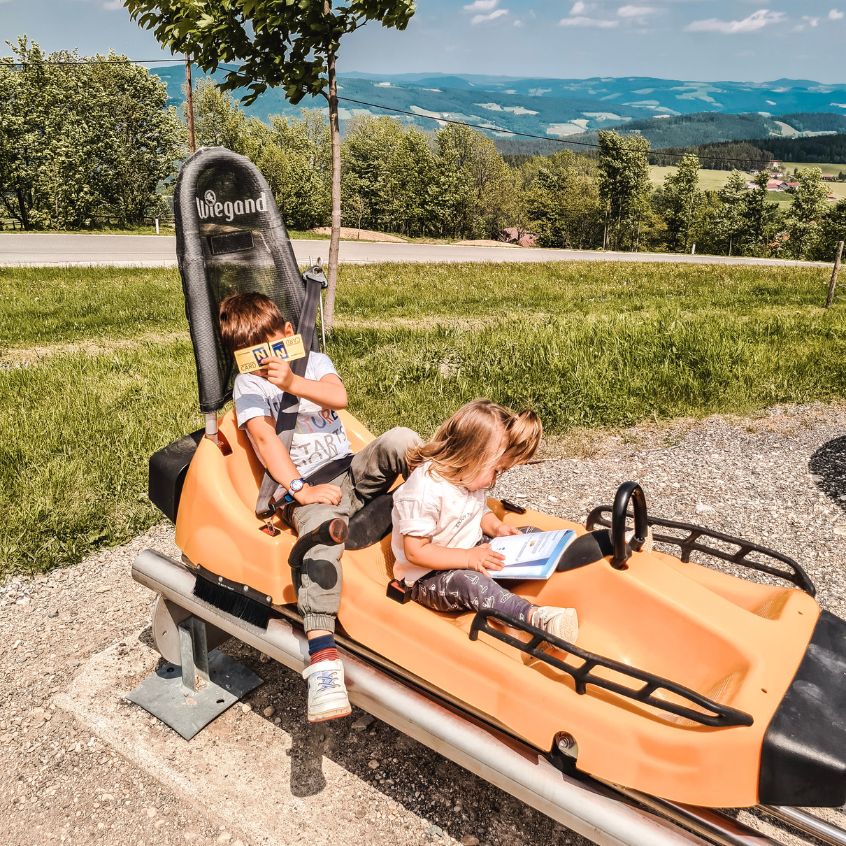 Sommerrodelbahn St. Corona NÖCard Kind