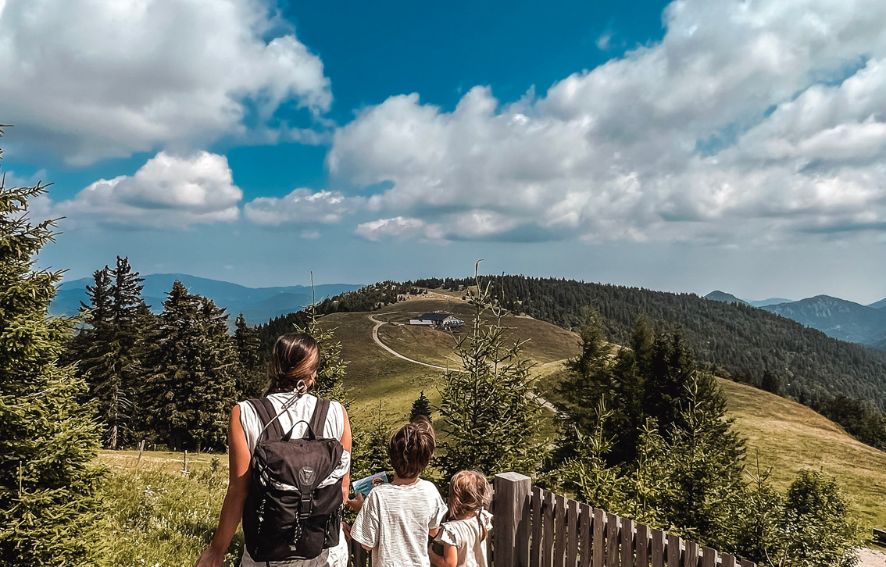 Wandern Wiener Alpen Kinder