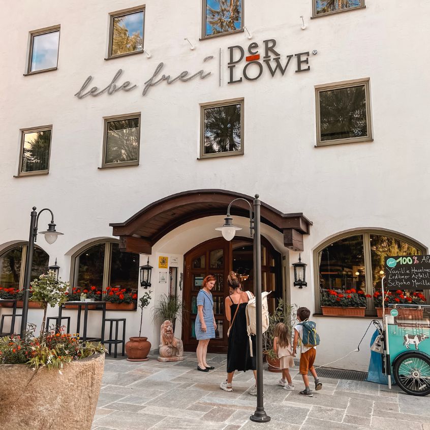 Hotel der Löwe Familie Urlaub