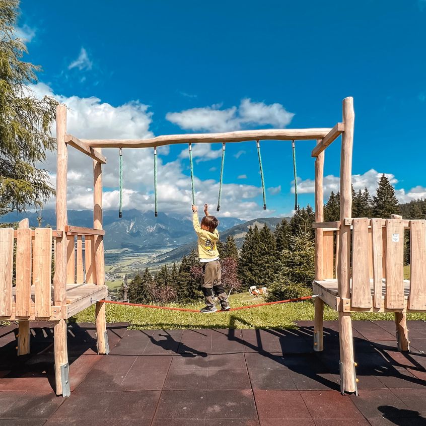 Sinne-Erlebnispark Leogang Kind Familie