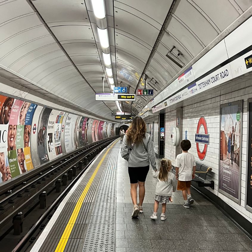 Harry Potter London Anreise Metro Tube