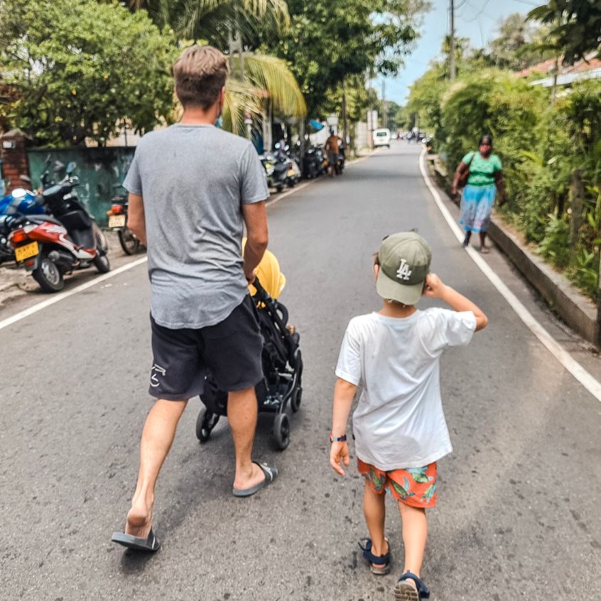 Negombo als Familie mit Kindern