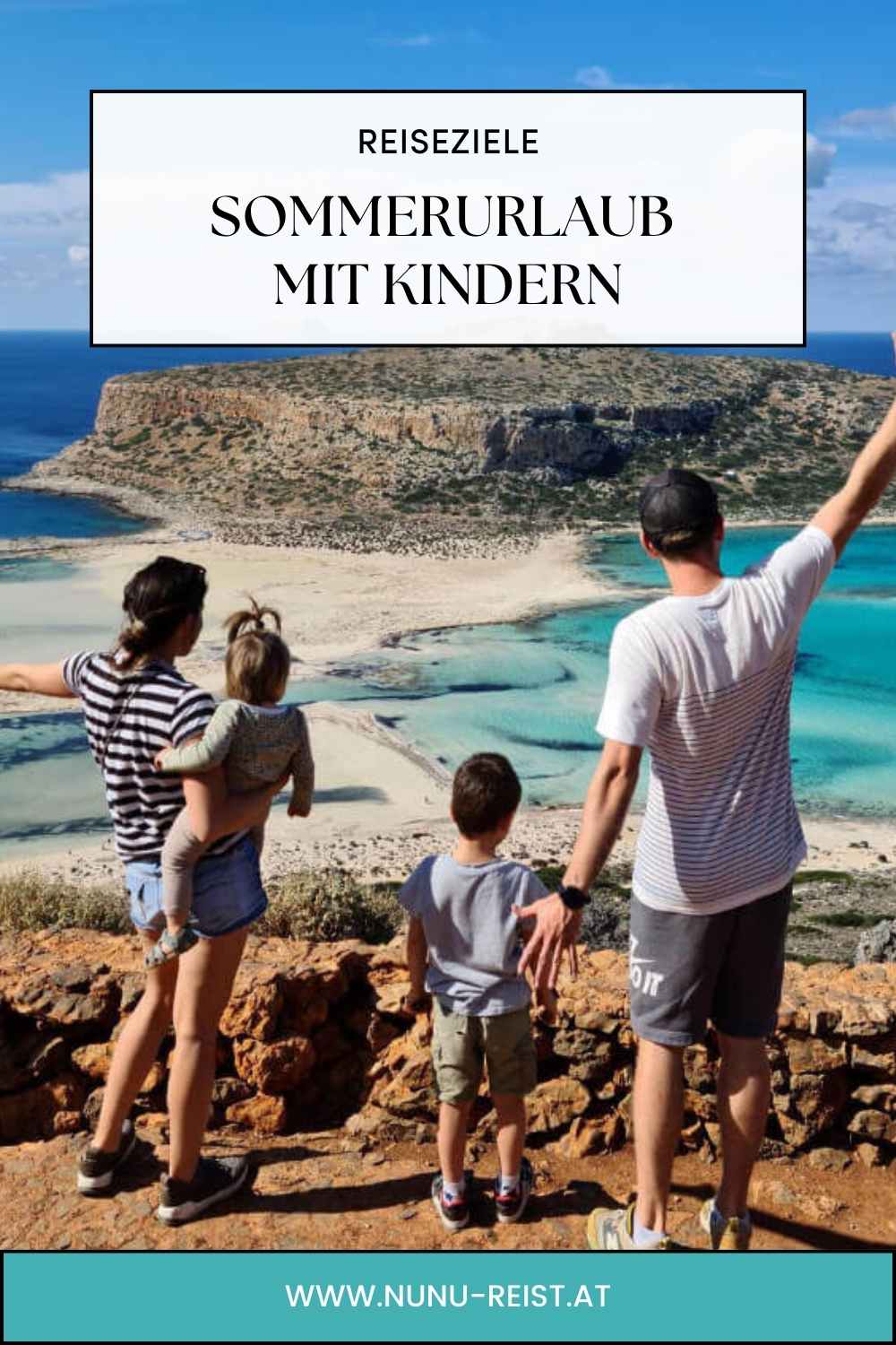 Sommerurlaub mit Kindern Meer