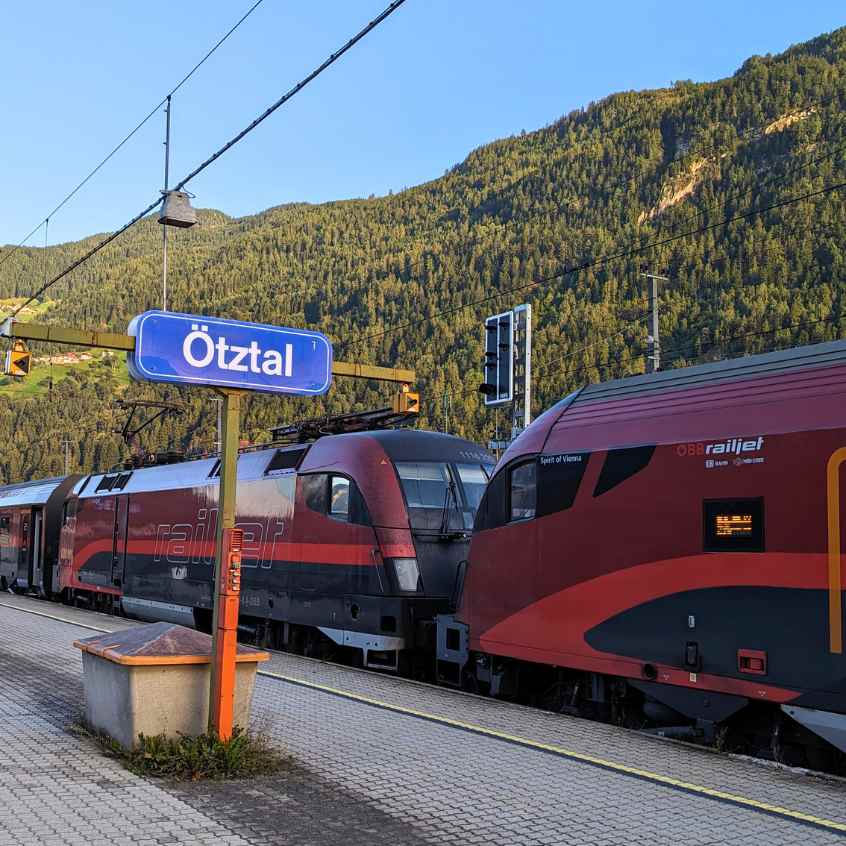 Ötztal mit Kindern Anreise Zug