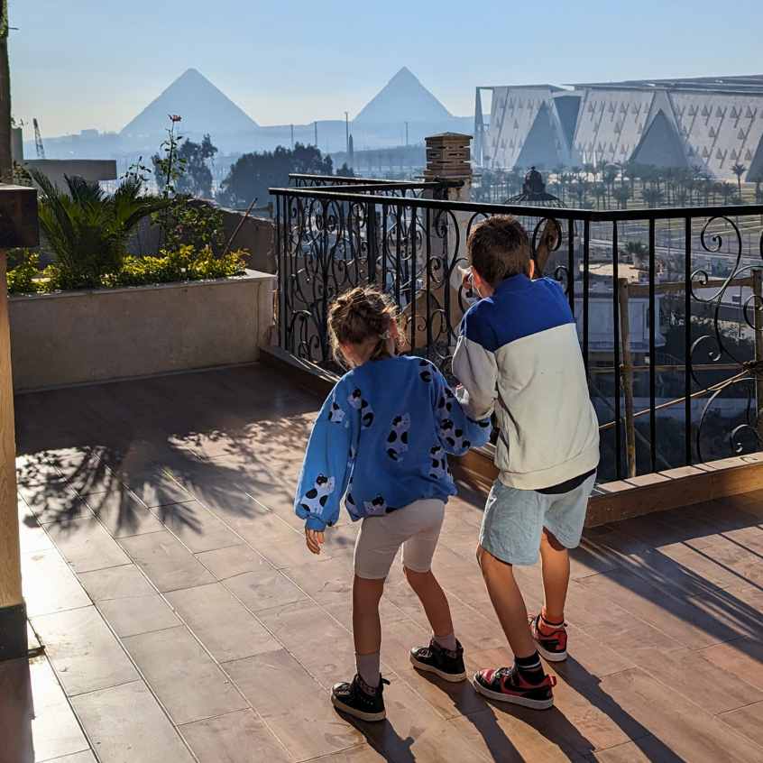 Ägypten mit Kindern und Baby - Wetter Pyramiden