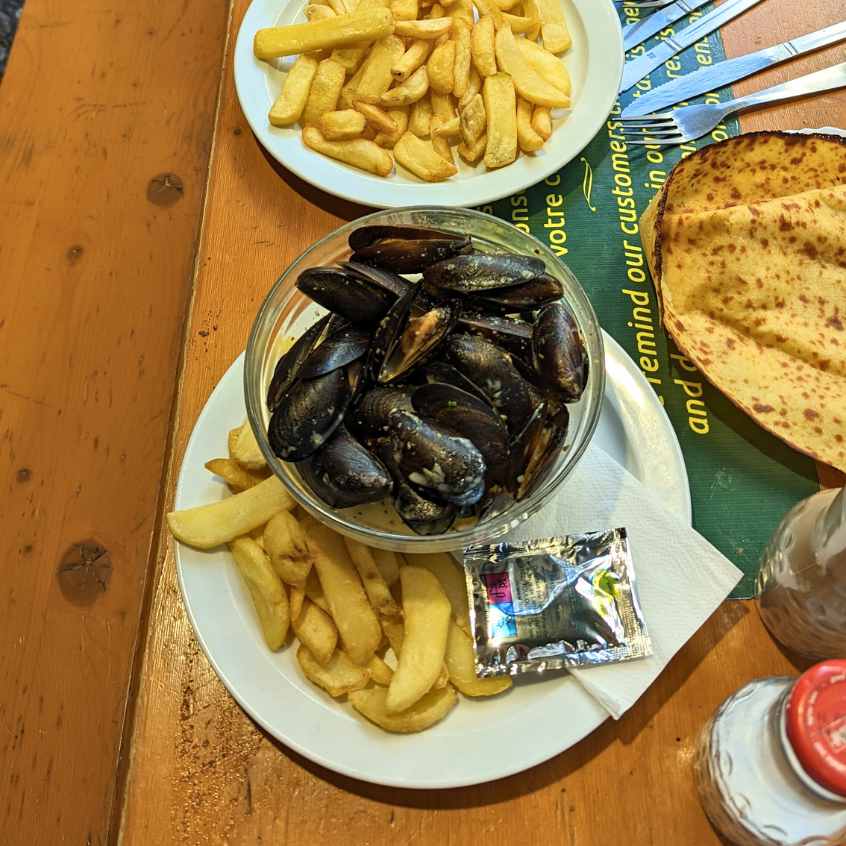 Côte d’Azur Nizza Kinder Moules Frites