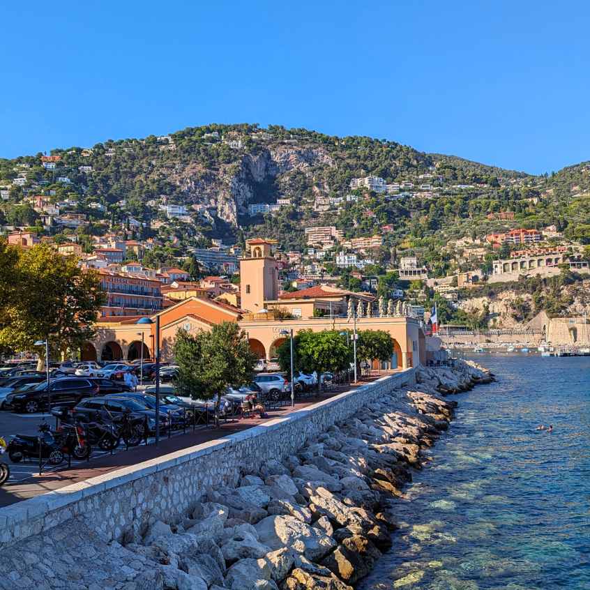 Côte d’Azur Villefranche-sur-mer mit Kindern Hafen