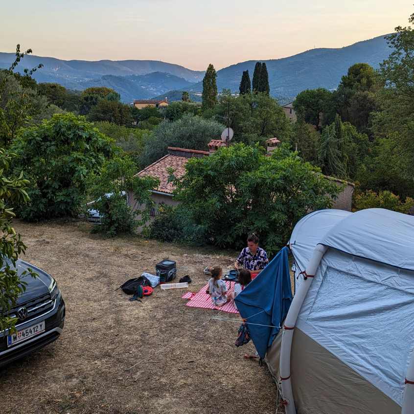 Decthlon Camping mit kindern