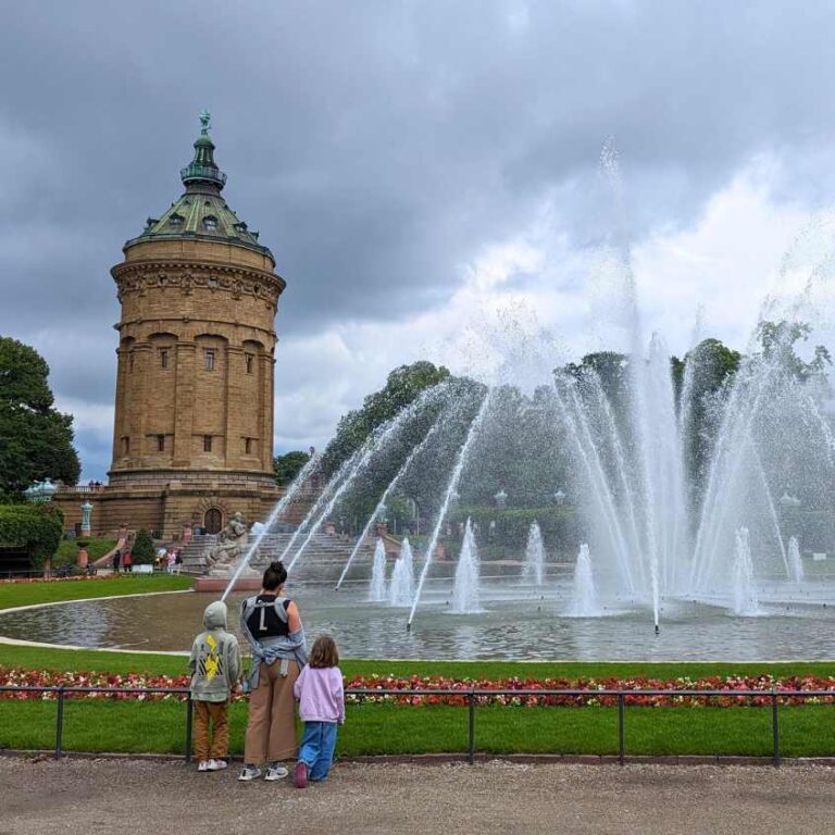 Mannheim mit Kindern Kinderstadtplan Wasserturm