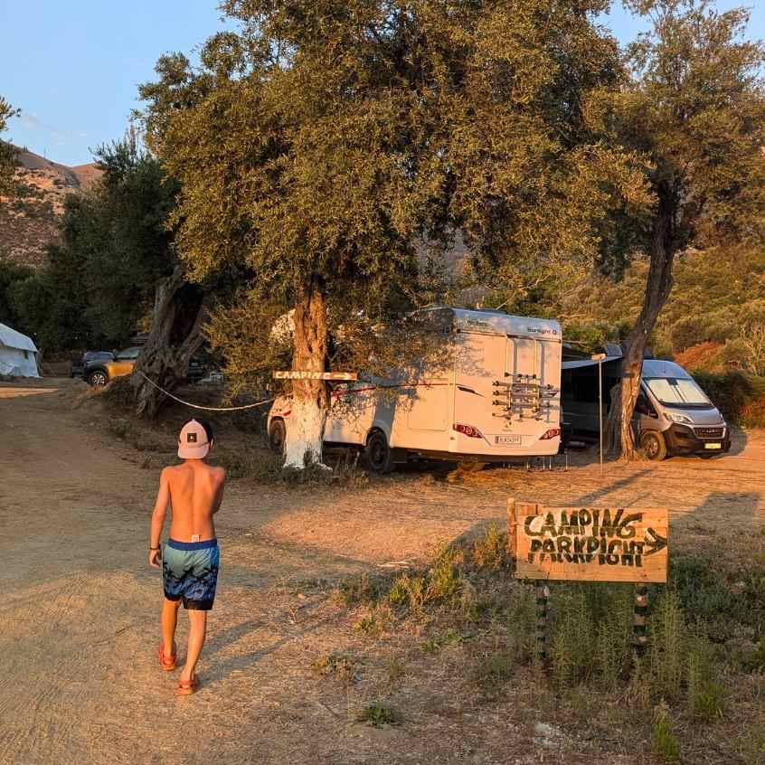 Albanien mit Kindern Camping Bunec