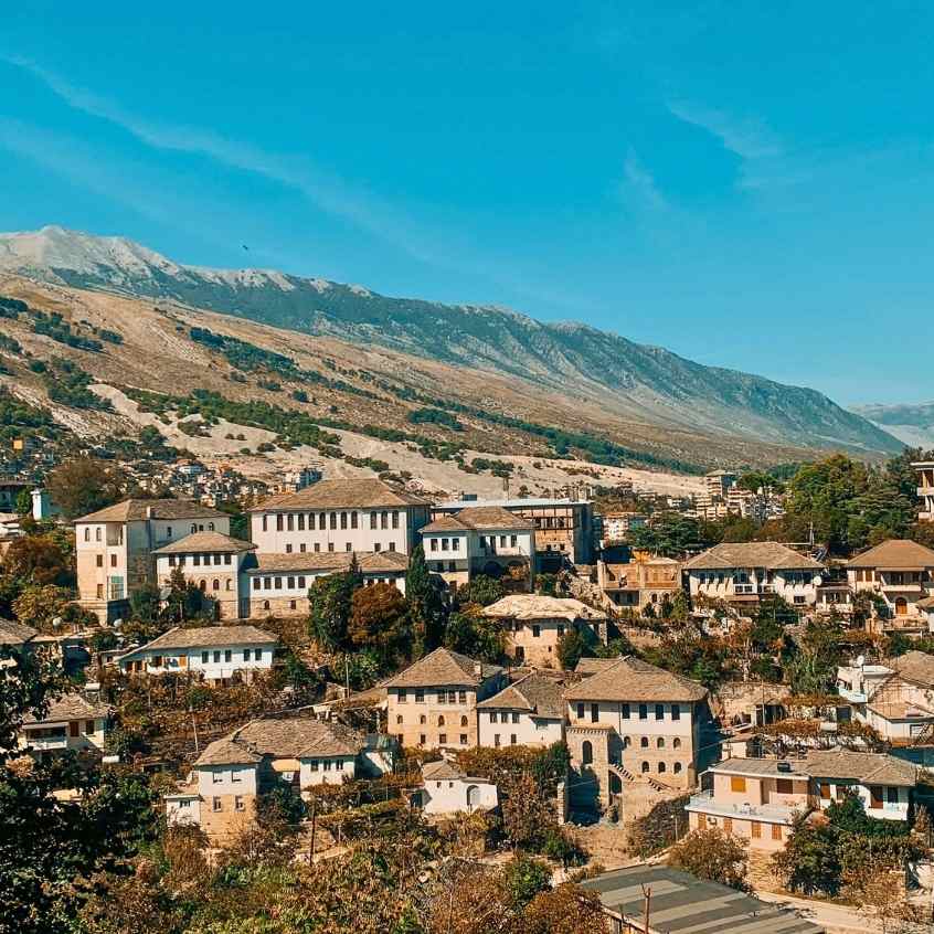 Albanien mit Kindern Gjirokaster