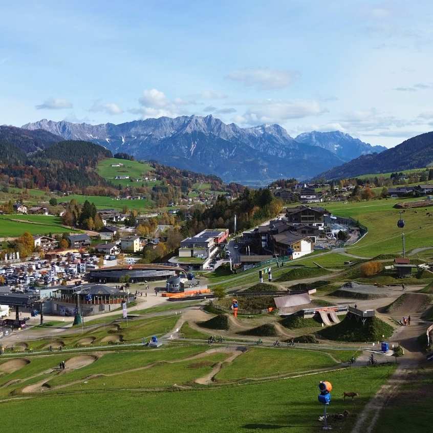 Saalfelden Leogang mit Kindern Bikepark Riders Playground