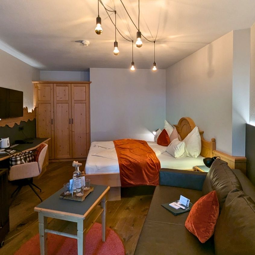 Saalfelden Leogang mit Kindern Hotel Riederalm Zimmer