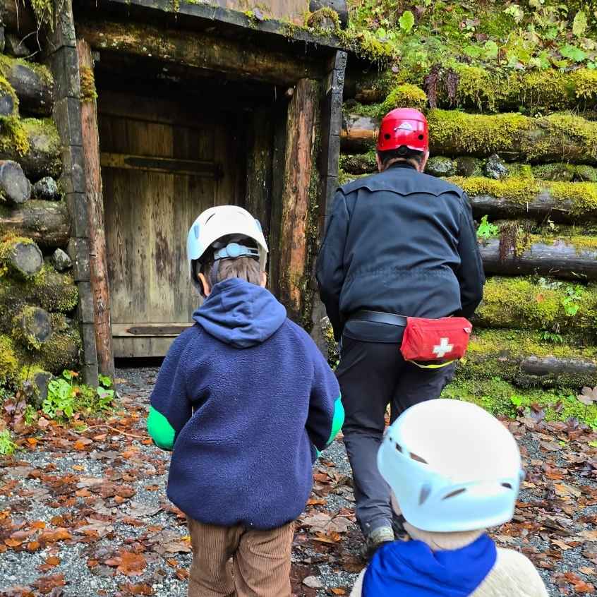 Saalfelden Leogang mit Kindern Schaubergwerk