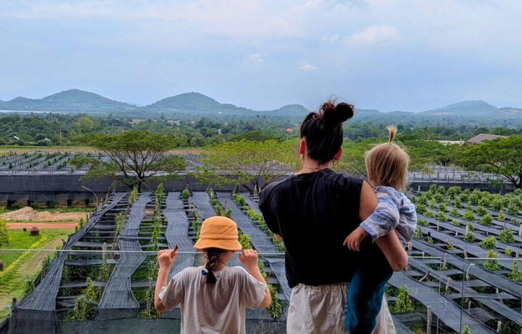 Kampot mit Kindern