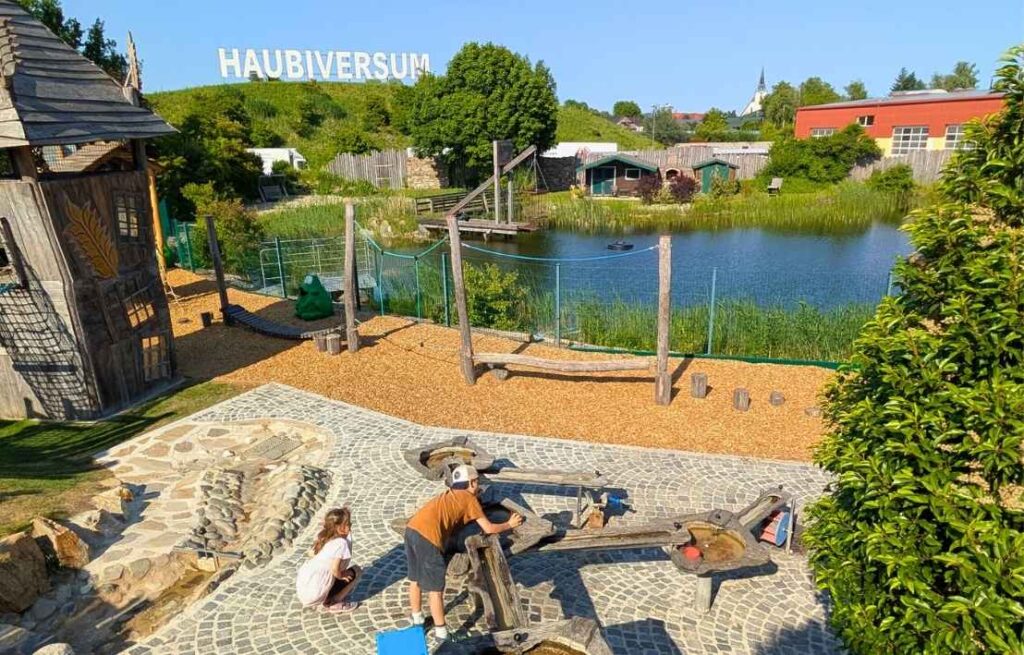 Ausflugsziel Mostviertel Niederoesterreich Haubiversum mit Kindern
