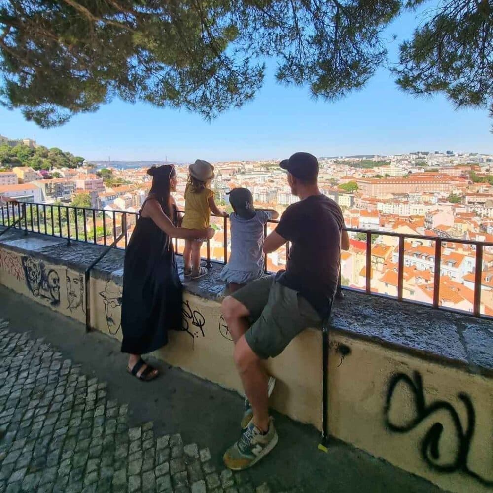Lissabon mit Kindern Miradouro da Graça