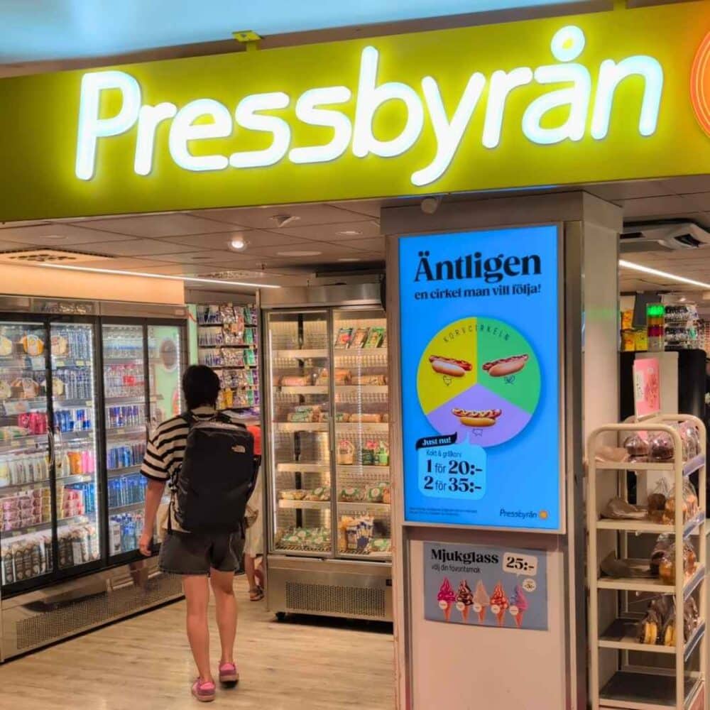 Günstig Essen in Schweden