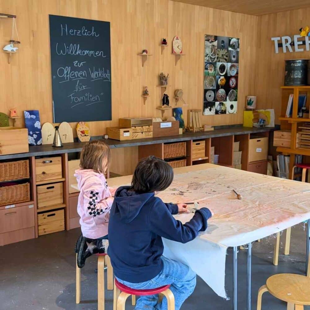 Schwarzwälder Freilichtmuseum Vogtsbauernhof Offene Werkstatt für Familien
