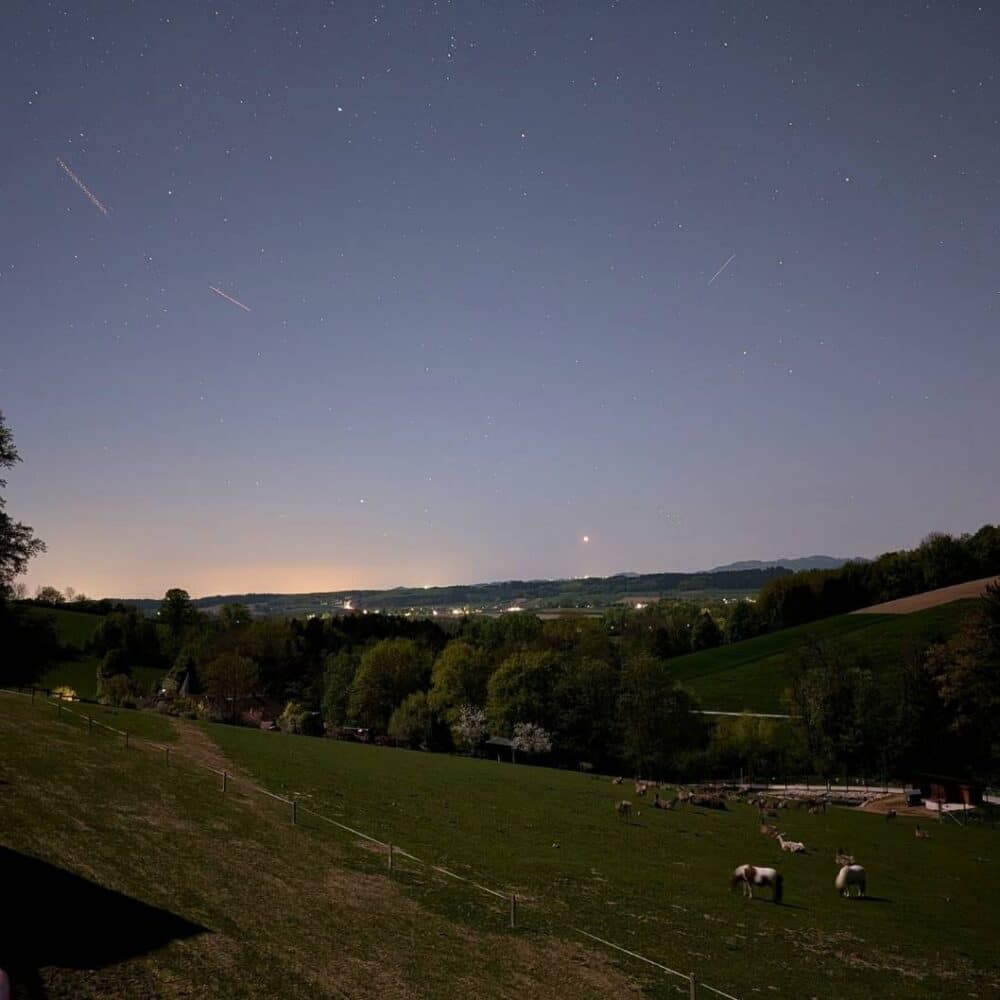 Wildpark Hochrieß Lodge Sternenhimmel