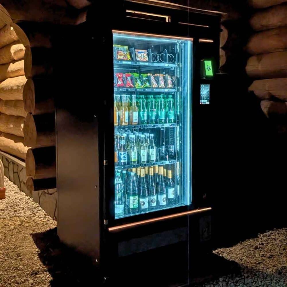Wildpark Hochrieß Lodges Getränkeautomat