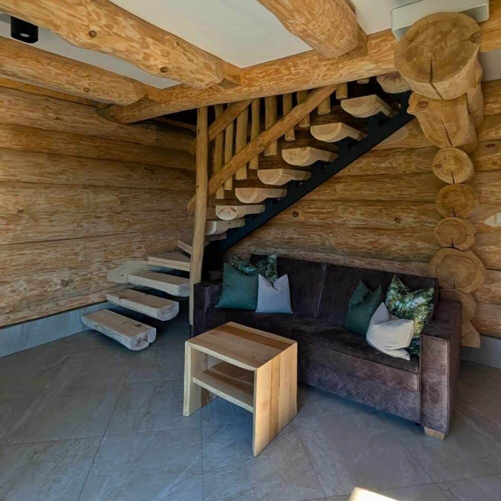 Wildpark Hochrieß Lodges Schlafsofa