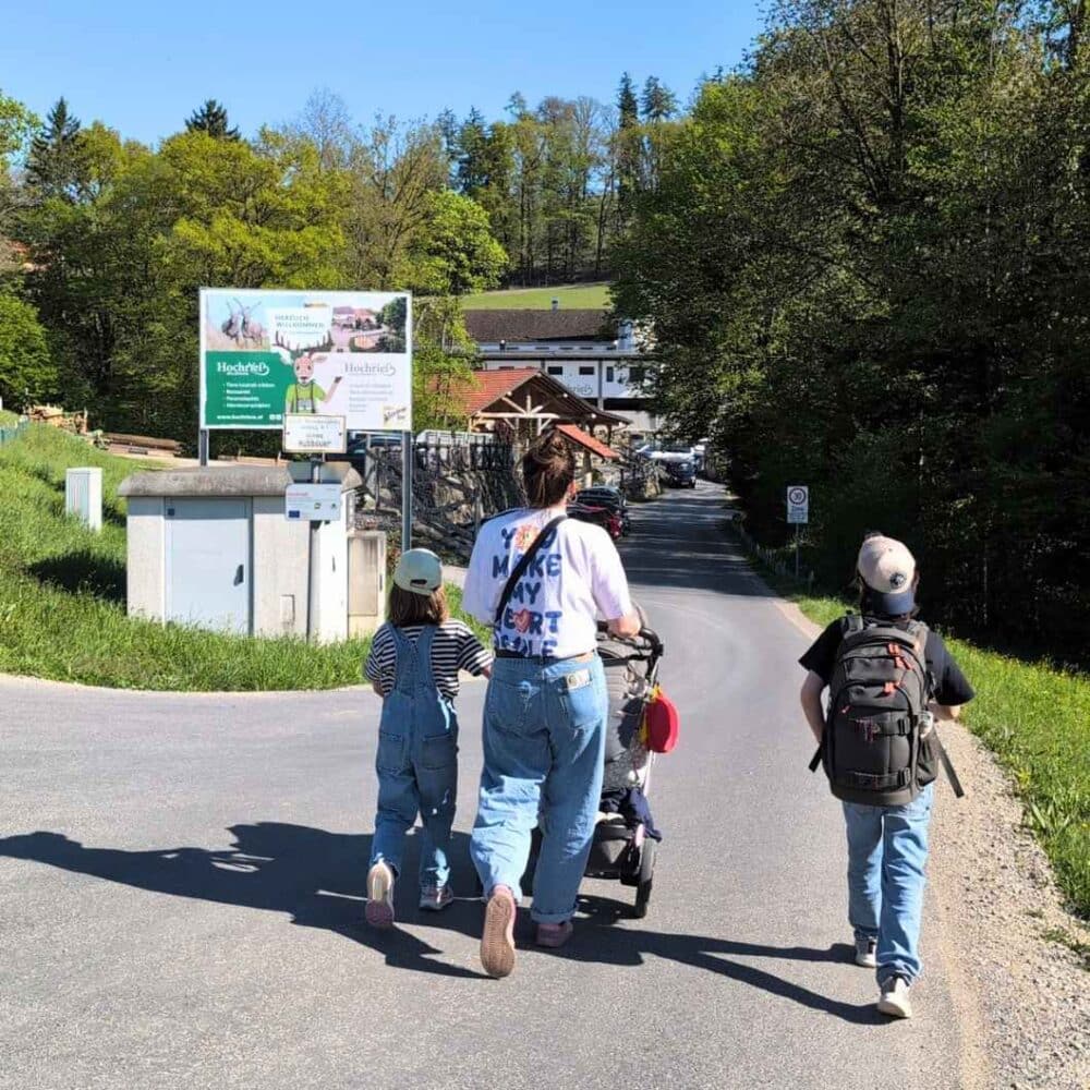 Wildpark Hochrieß Mühling Anreise Fußweg