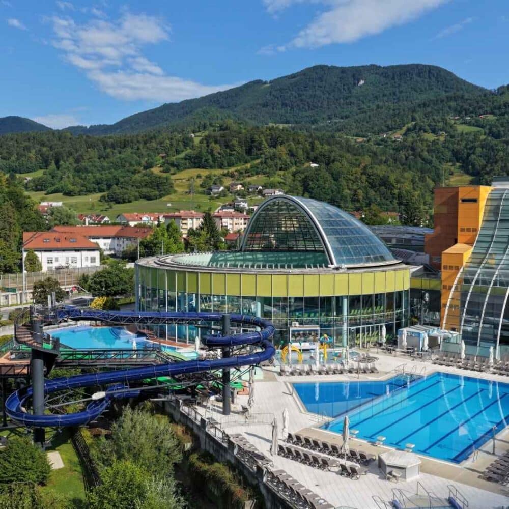 Außenbereich Therme Lasko