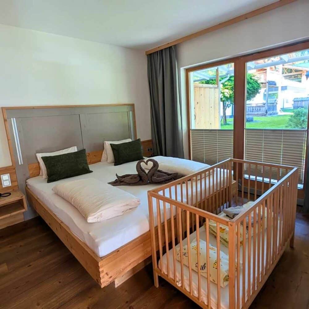 Schlafzimmer Feelfree Nature Resort Oetz