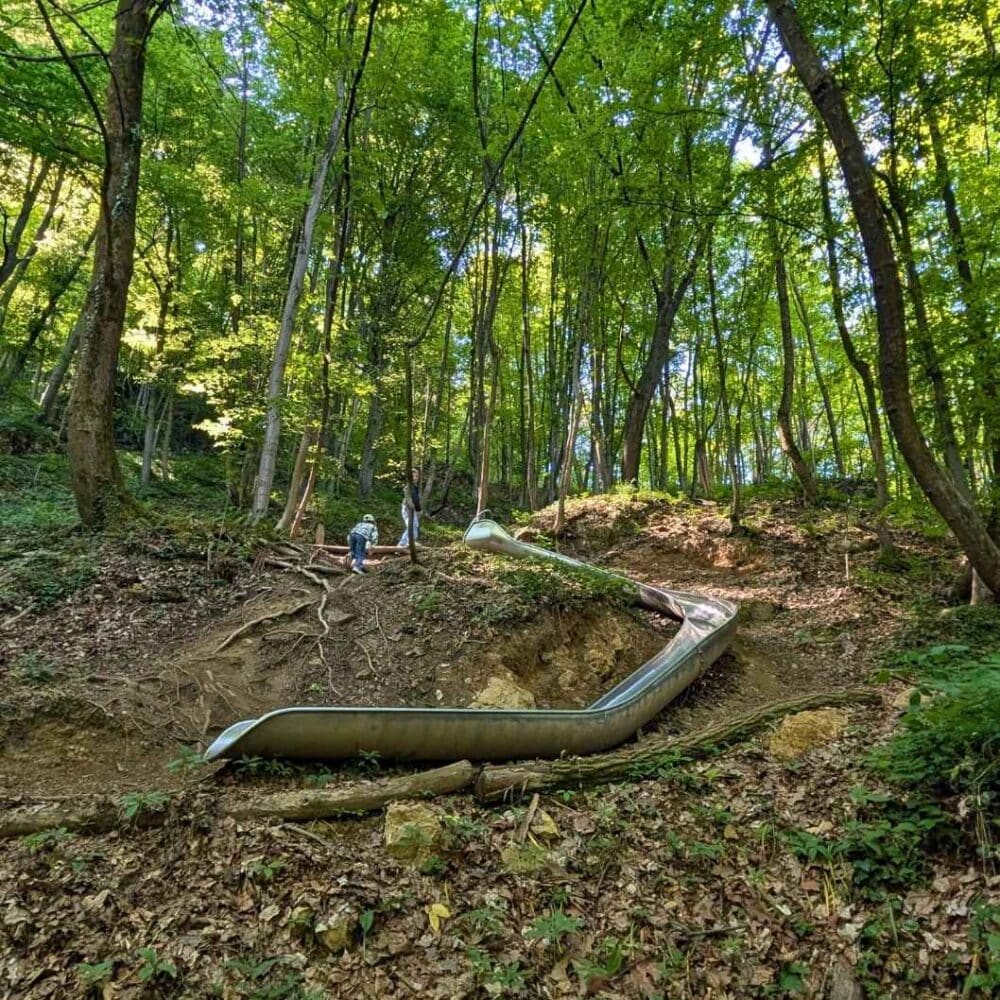 Wanderung Pelican Trail mit Kindern Spielstationen